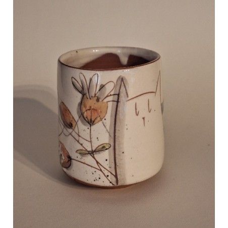 Tasse à café chat silène