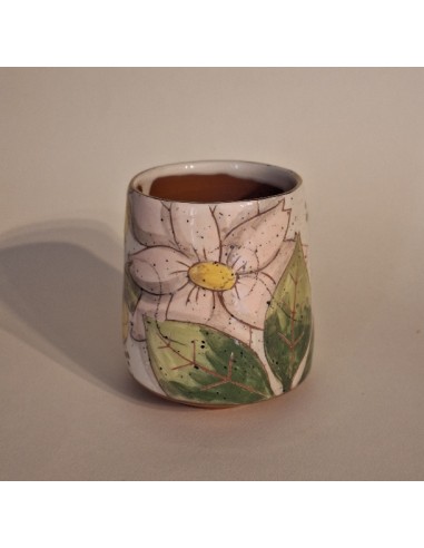 Tasse à café fleur rose