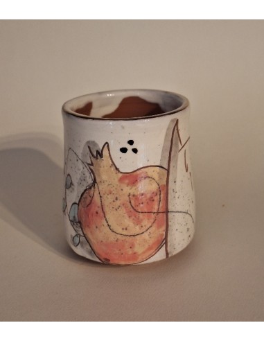 Tasse à café chat marguerite