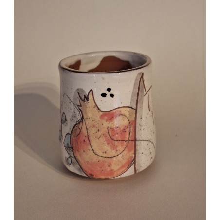 Tasse à café chat marguerite