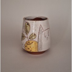 Tasse à café chat pomme