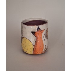 Tasse à café renard pomme