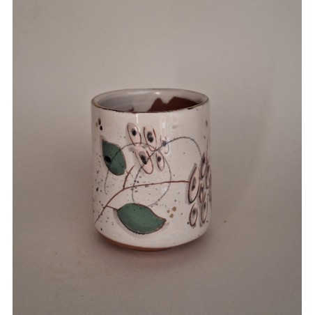 Tasse à café renard feuilles de chêne