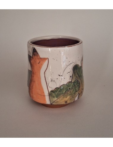 Tasse à café renard eucalyptus