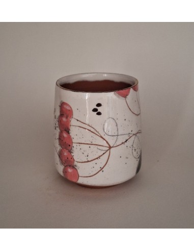 Tasse à café renard baies rouges