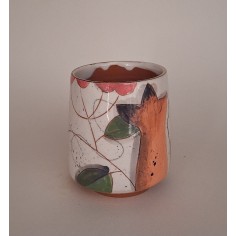 Tasse à café renard citron