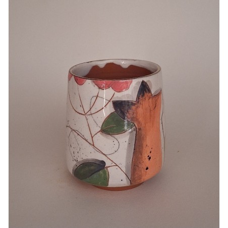 Tasse à café renard citron