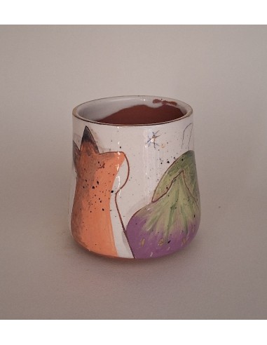 Tasse à café renard citron