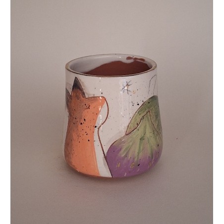 Tasse à café renard citron