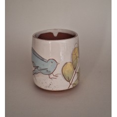 Tasse à café oiseau bleu...