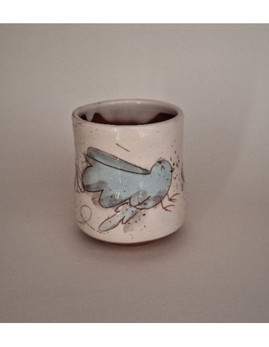 Tasse à café oiseau bleu