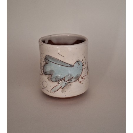 Tasse à café oiseau bleu
