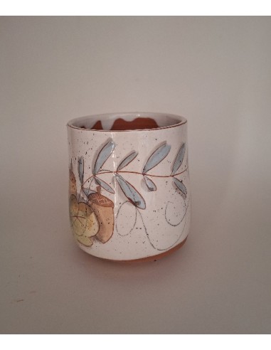 Mug chat feuille de chêne