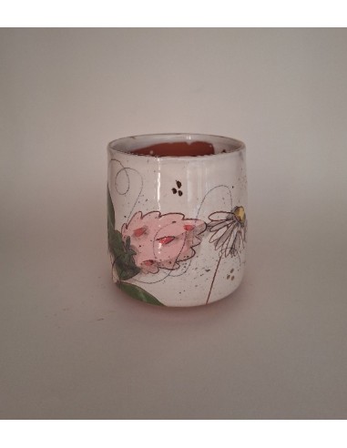 Mug chat fleur trèfle des près