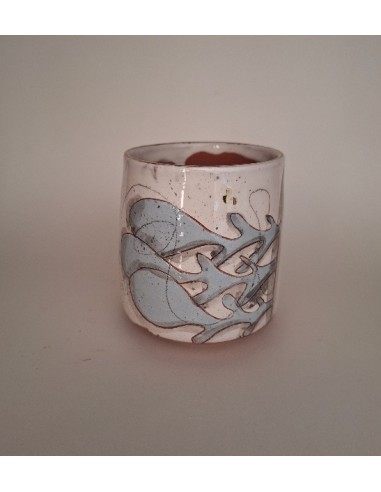 Mug chat fleur trèfle des près