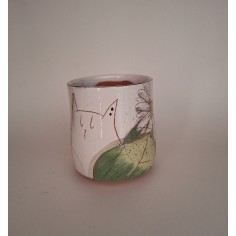 Mug chat marguerite