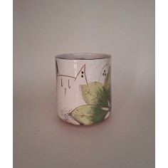 Mug chat kaki