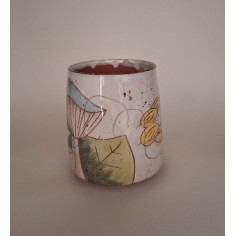 Mug renard champignon bleu 2
