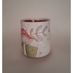 Mug renard feuilles de ginko 2