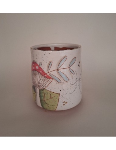 Mug renard feuilles de ginko