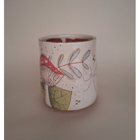 Mug renard feuilles de ginko