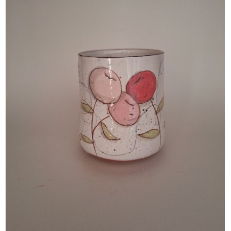 Mug oiseau rose marguerite