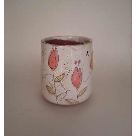 Mug oiseau jaune papillon
