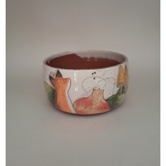 Bol renard champignons