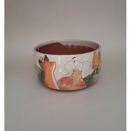 Bol renard champignons