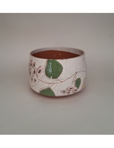 Bol renard fleurs roses