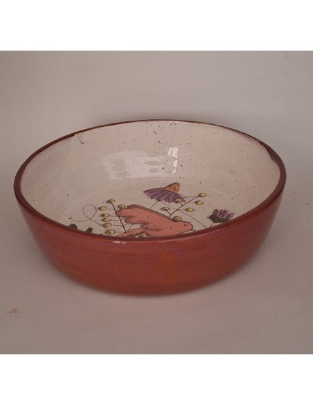 Assiette creuse oiseau