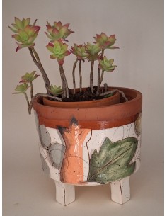 Petit cache-pot renard