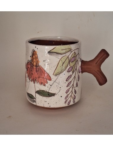 Mug anse oiseau jaune