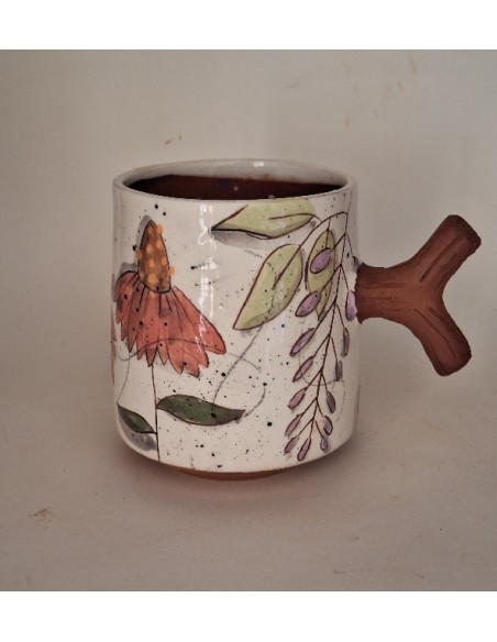 Mug anse oiseau jaune