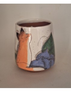 Mug renard myrtilles