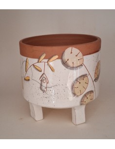 Petit cache-pot oiseau