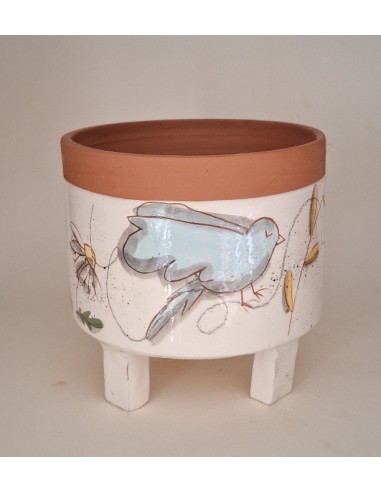 Petit cache-pot oiseau