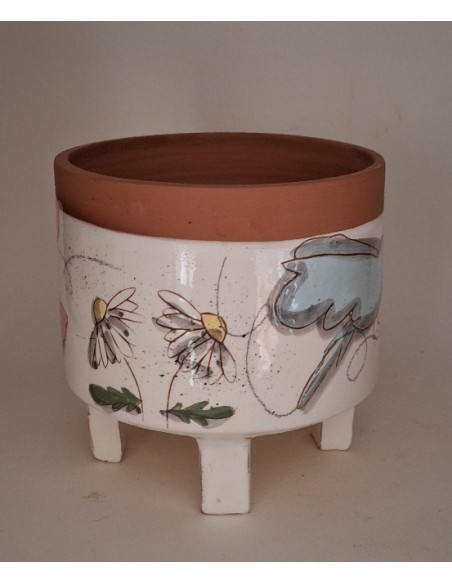 Petit cache-pot oiseau
