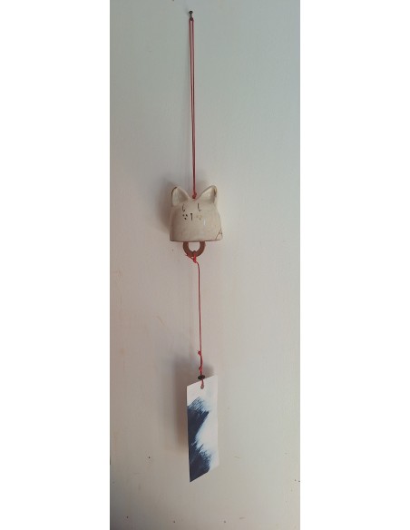 Cloche à vent ou furin "baies rouges"