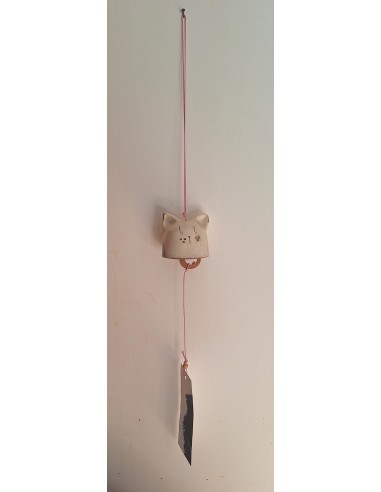 Cloche à vent ou furin "fleur rose"