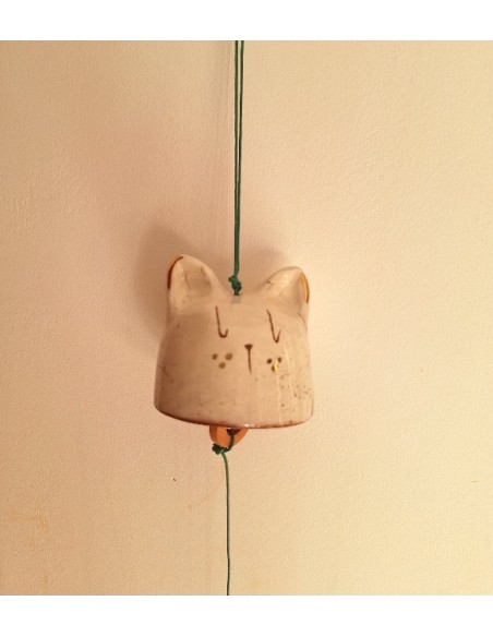 Cloche à vent ou furin "FLEUR ROSE"