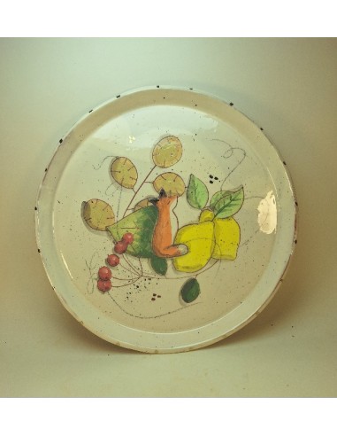 Assiette renard Citrons