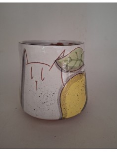 Mug chat citron 2