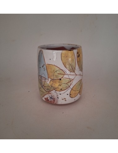 Tasse à café renard champignons