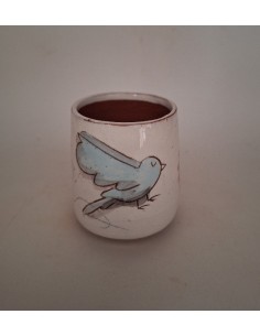 Tasse à café oiseau bleu...