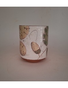 Tasse à café oiseau rose... 2