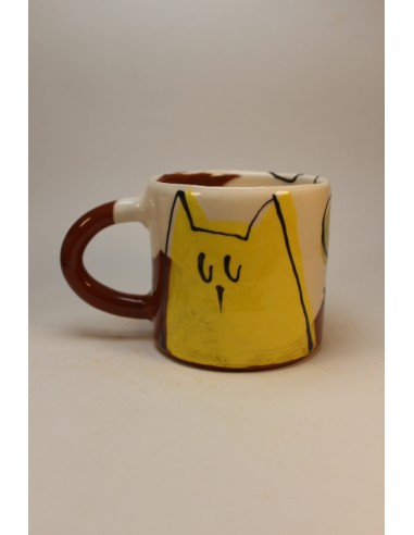Mug  chat jaune